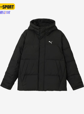 彪马男女连帽保暖加厚羽绒服