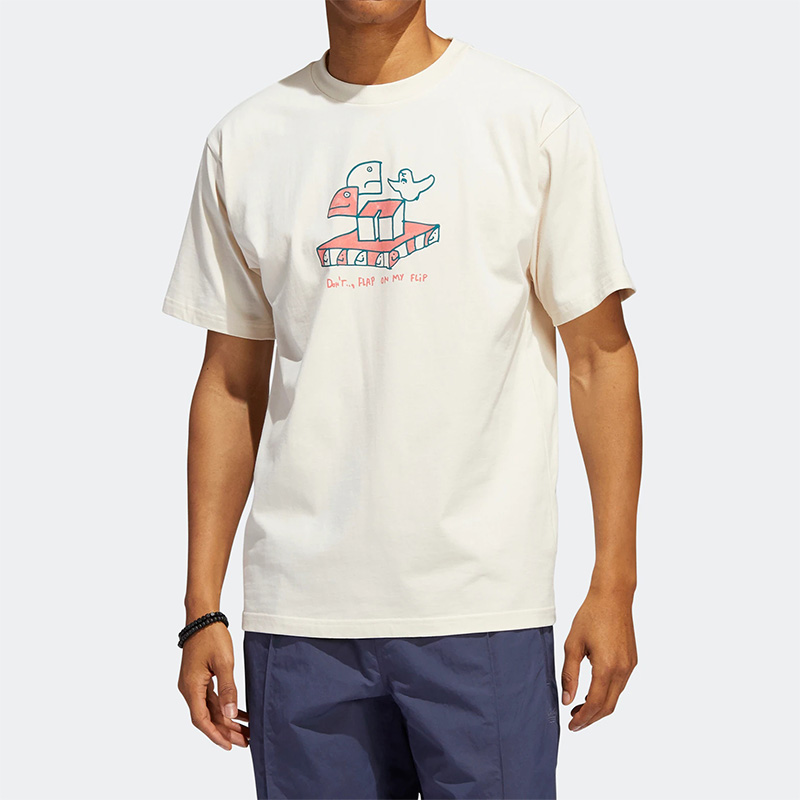 Adidas/阿迪达斯男女运动短袖