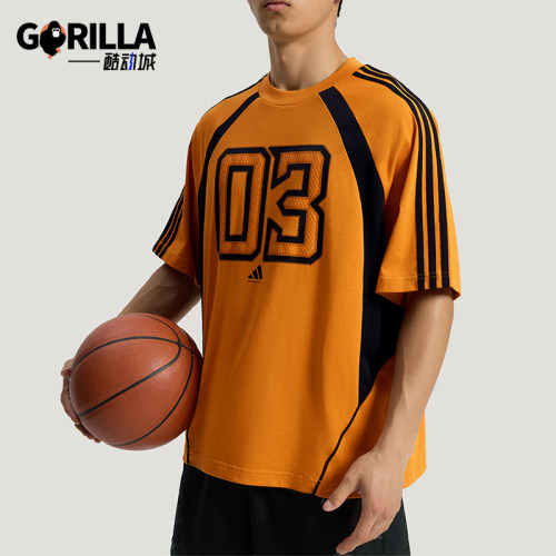 Adidas/阿迪达斯正品COURTGEIST T-SHIRT男士经典短袖T恤KY6271