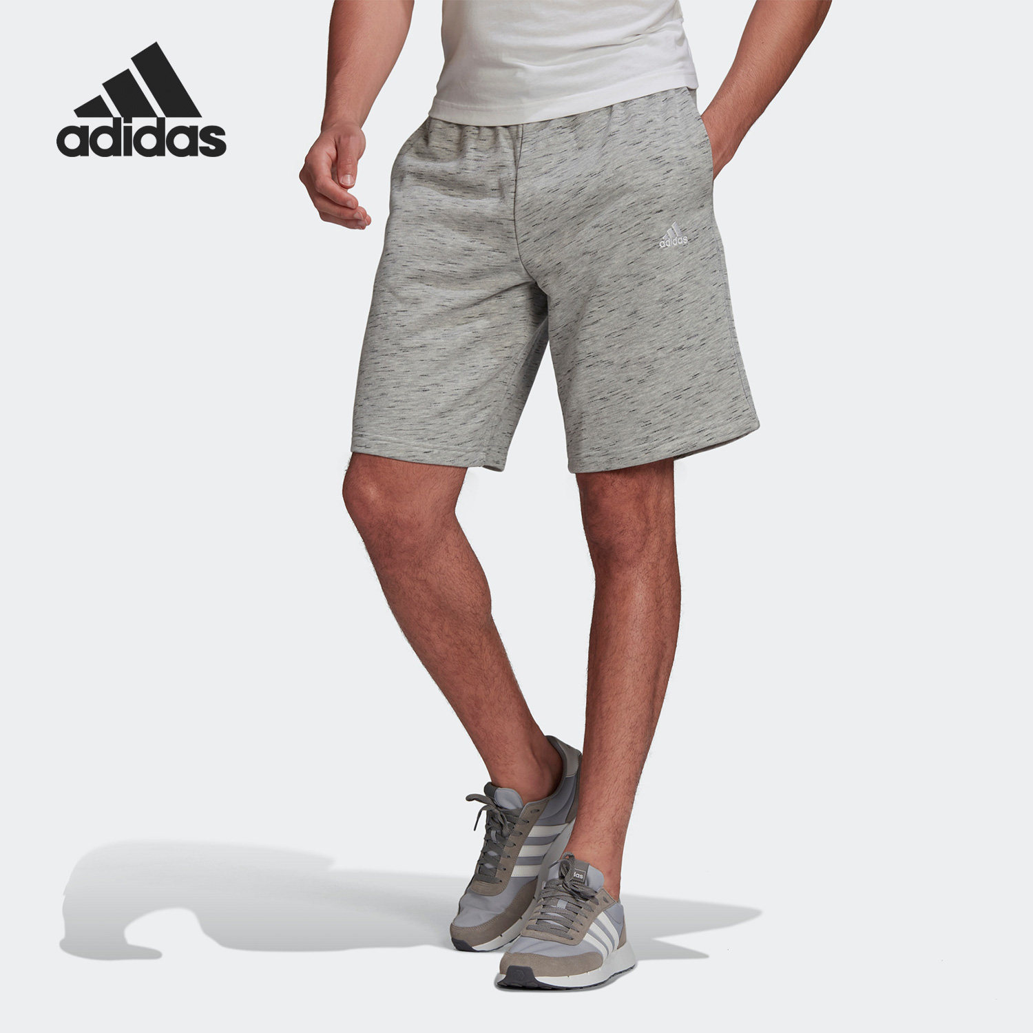 Adidas/阿迪达斯官方正品夏季新款男子针织跑步运动短裤HE1803,运动服/休闲服装,运动中长裤／短裤,淘宝优惠券,粉丝福利购,淘宝优惠卷