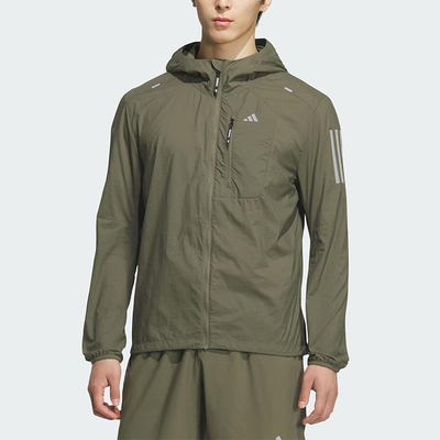 Adidas/阿迪达斯正品RN DWR JKT M男士防晒跑步运动外套KH3754