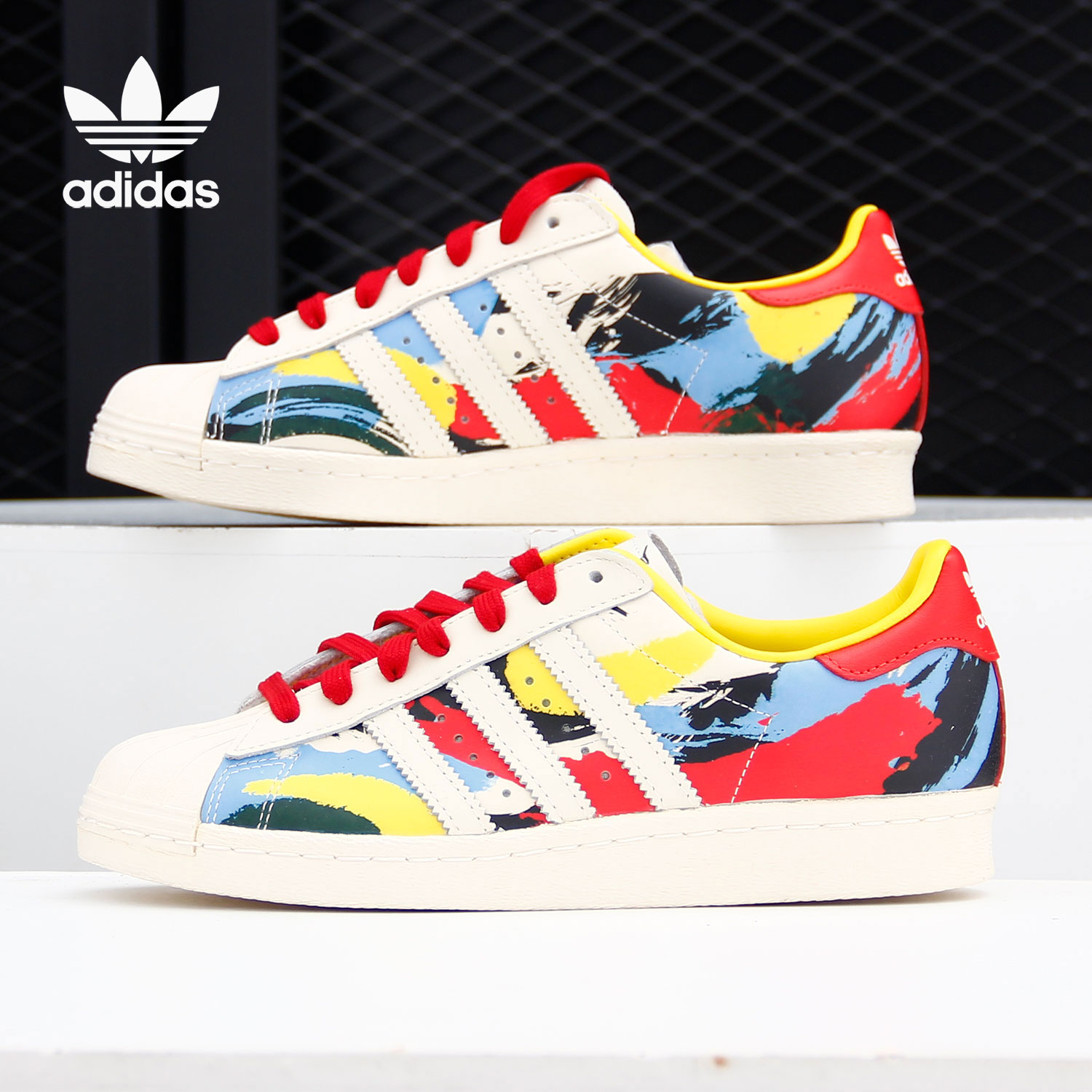 Adidas/阿迪达斯正品情侣板鞋