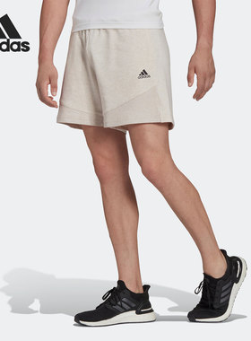 Adidas/阿迪达斯正品新款运动训练针织透气男女短裤H65786