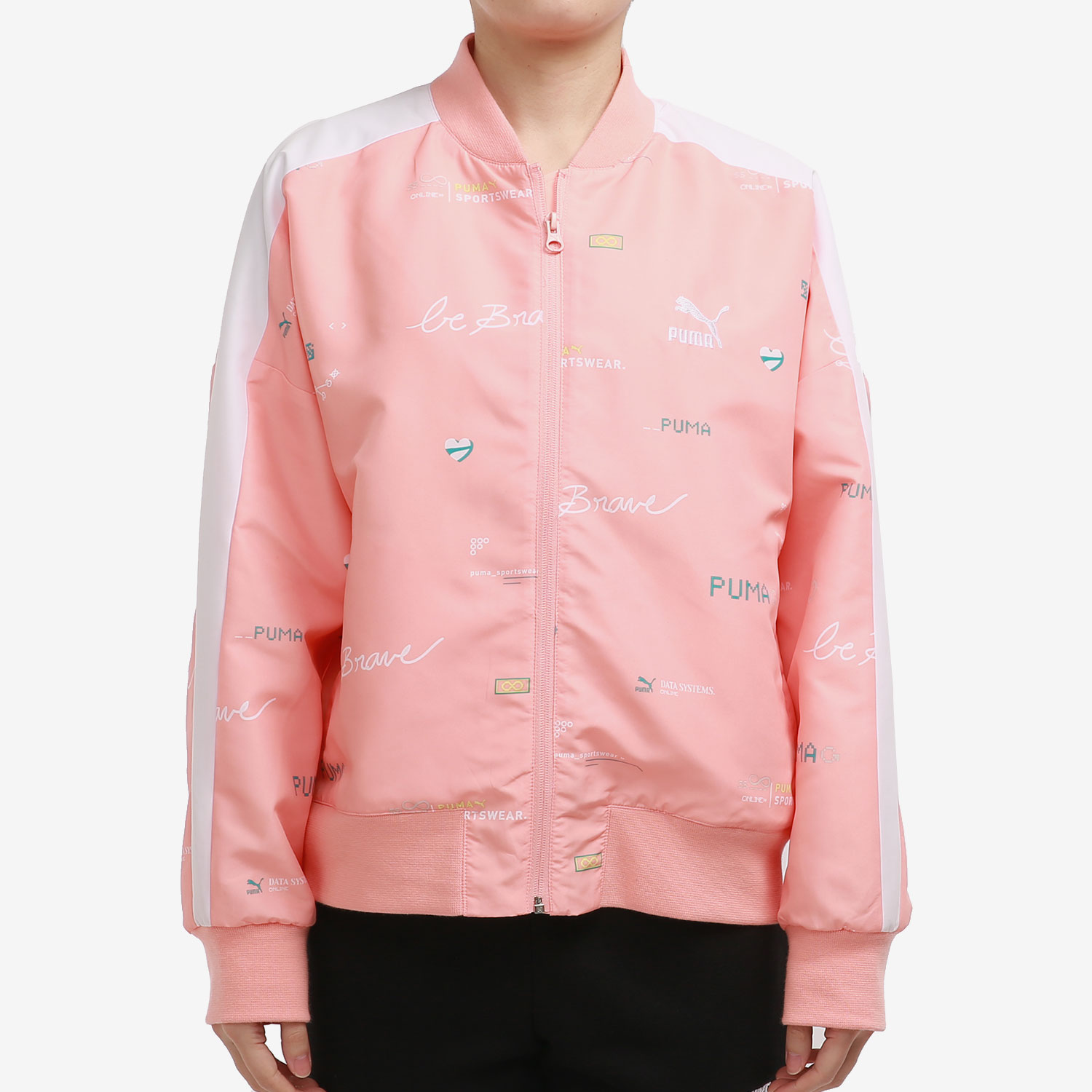 彪马运动休闲长袖夹克外套