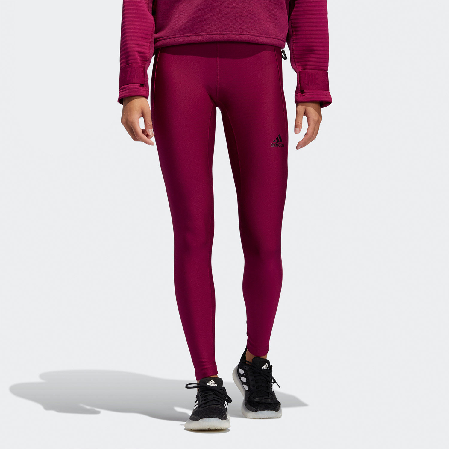 Adidas/阿迪达斯正品秋季新款女子训练运动紧身长裤 FT7021