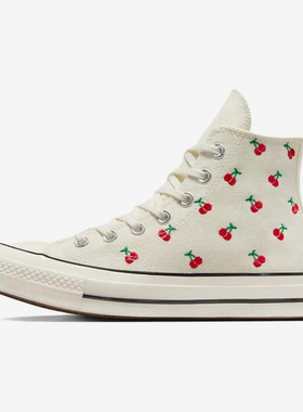 Converse/匡威正品ALL STAR女子印花休闲耐磨轻便高帮板鞋A08863C