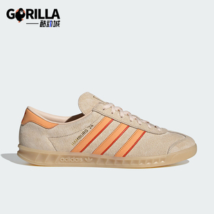 阿迪达斯正品 板鞋 HAMBURG 经典 IG2109 24三叶草男女款 Adidas