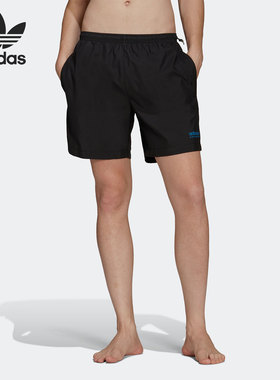 Adidas/阿迪达斯官方正品三叶草ADV WOODWAV SHT男子短裤HF4779