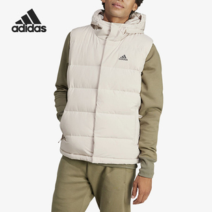 男士 新款 连帽运动休闲拉链外套HY3935 阿迪达斯正品 Adidas