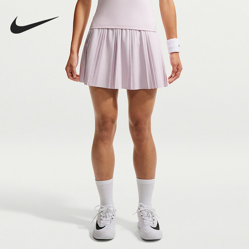 Nike/耐克正品女士运动休闲透气舒适松紧网球裙FZ6513-583