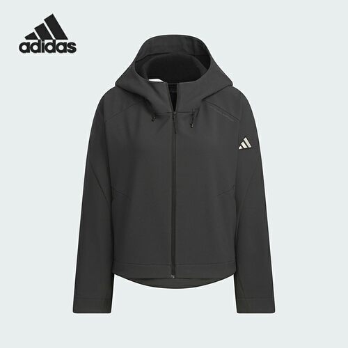 Adidas/阿迪达斯正品秋冬新款女士保暖梭织短款外套JM4318