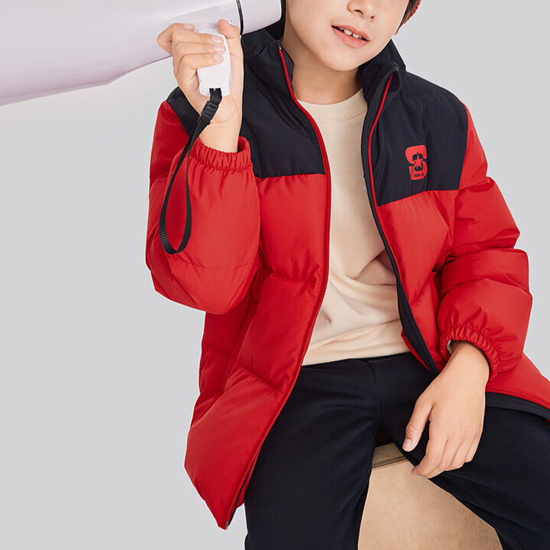Skechers/斯凯奇正品秋季新款儿童时尚户外运动轻盈羽绒服