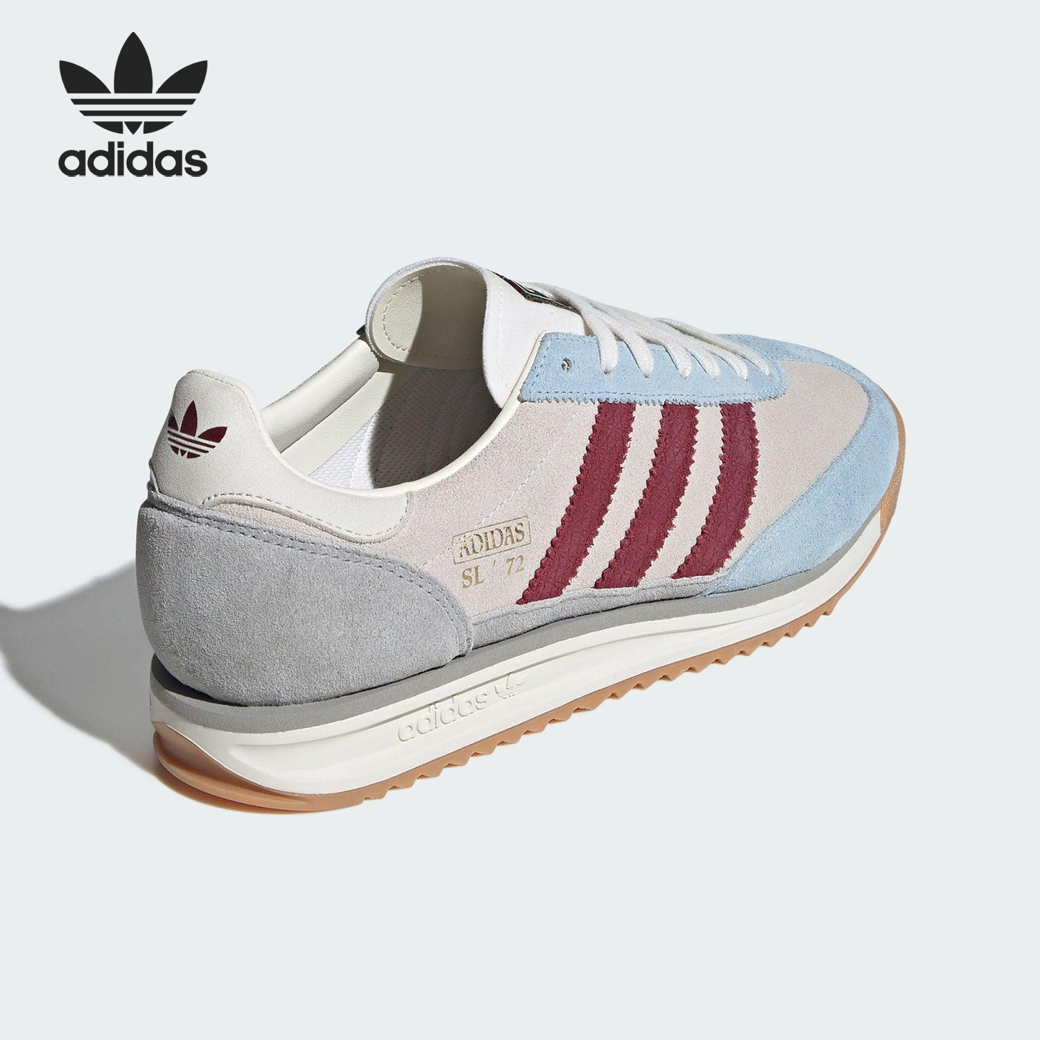 Adidas/阿迪达斯正品三叶草男女耐磨低帮系带运动鞋JR6998