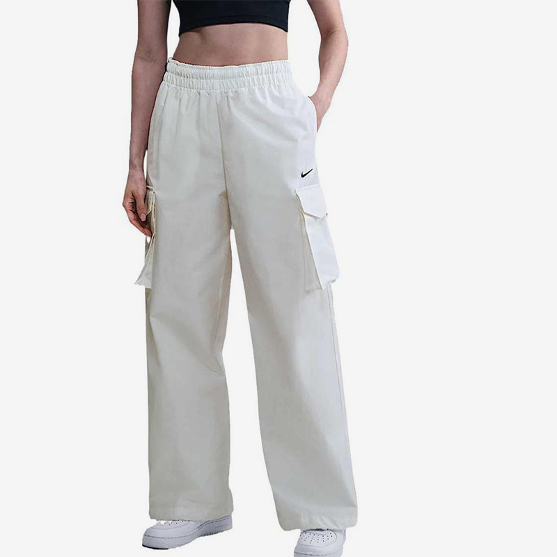 Nike/耐克正品2025夏季女士休闲梭织工装运动简约长裤HM6977-133