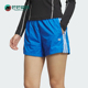 透气短裤 三叶草女士宽松三条纹经典 KF0320 阿迪达斯正品 Adidas