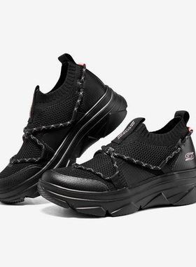Skechers/斯凯奇正品BOBS MT. PEAK女子运动缓震透气休闲鞋