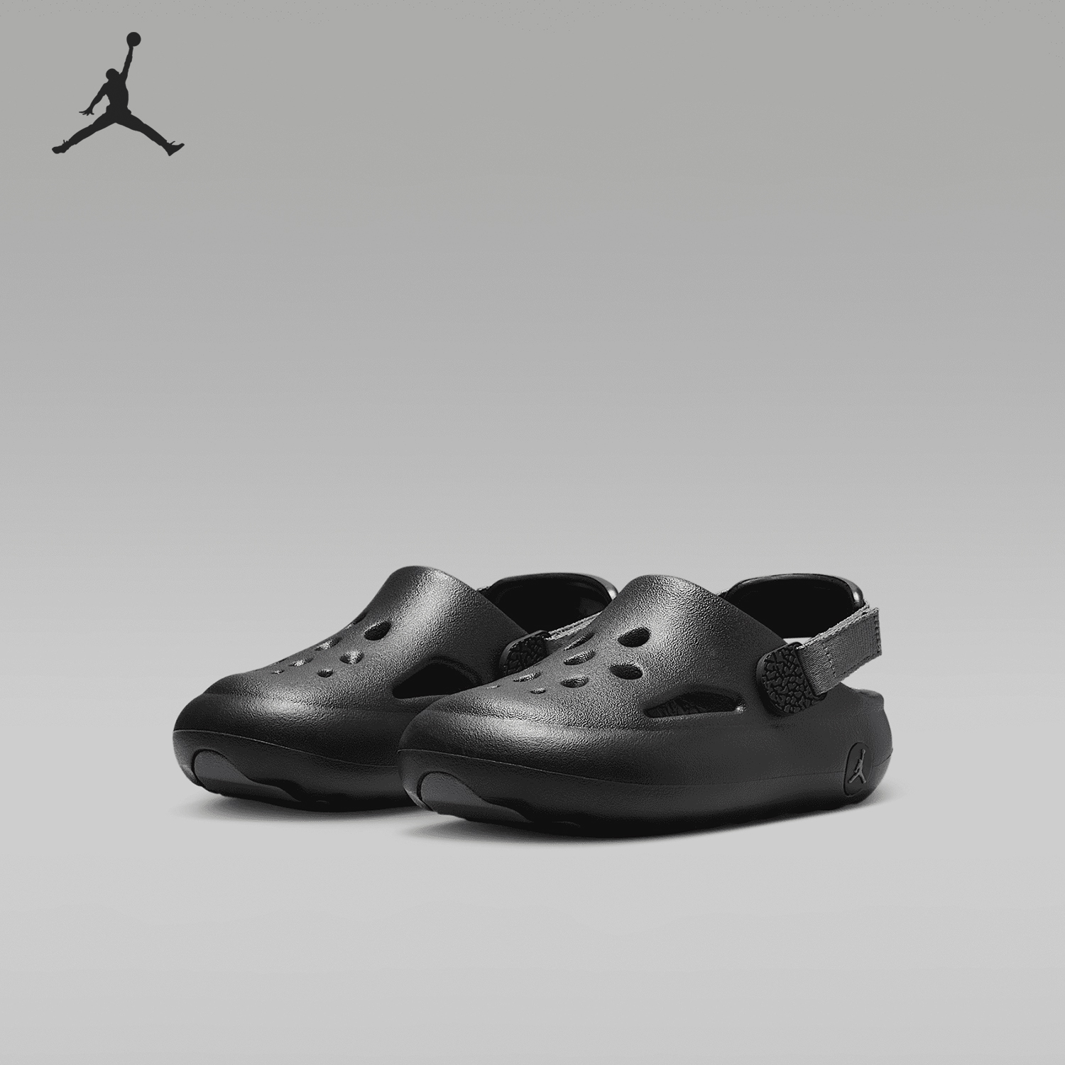 Nike/耐克正品2025 JORDAN小童篮球经典透气运动凉鞋HF5982-001