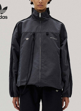 Adidas/阿迪达斯正品三叶草男女梭织经典休闲运动夹克外套KS1340