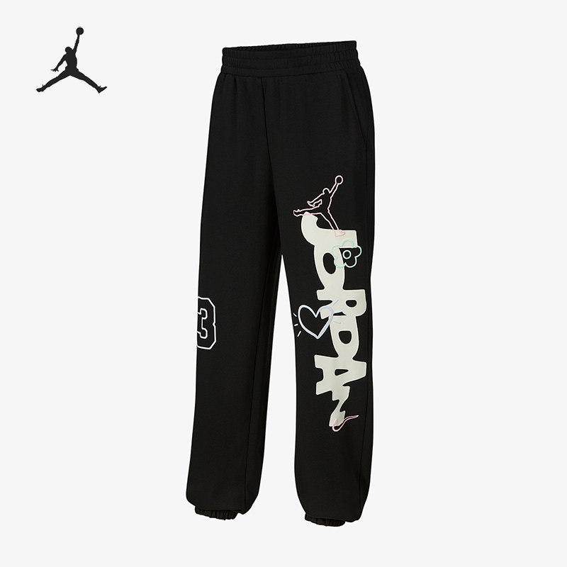 Nike/耐克正品JORDAN大童运动束脚印花休闲日常长裤IW2073-045,童装/婴儿装/亲子装,裤子,淘宝优惠券,粉丝福利购,淘宝优惠卷