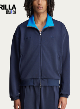 Adidas/阿迪达斯正品三叶草PIQUETRACKTOP新款经典夹克外套JM8213