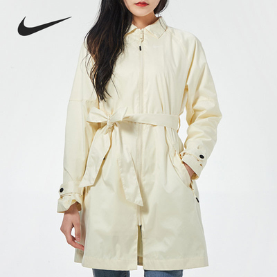 耐克正品新款女子时尚翻领外套