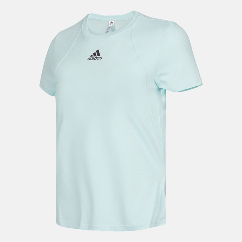 Adidas/阿迪达斯正品夏新款运动休闲女子圆领短袖T恤 HE7578