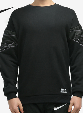 Nike/耐克正品春季新款男子飞翼刺绣运动休闲卫衣 AO0427-010