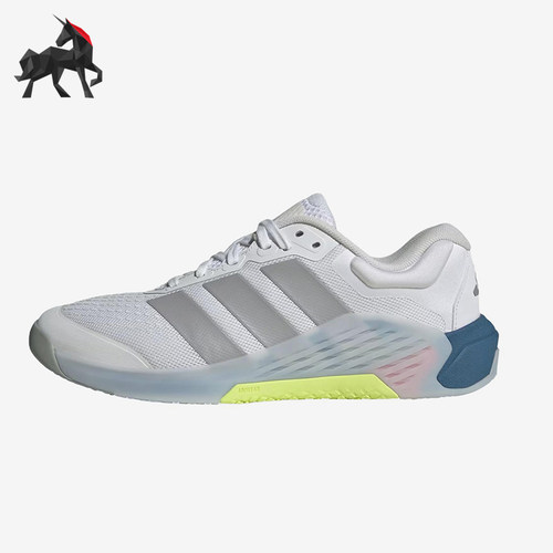 Adidas/阿迪达斯正品DROPSET4女白色经典支撑运动训练鞋JR4663