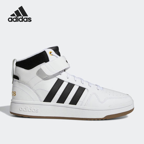 阿迪达斯男子运动高帮板鞋
