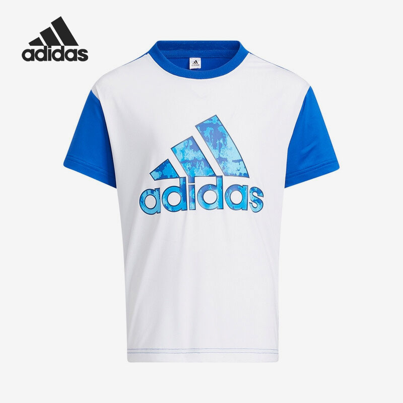 阿迪达斯官方正品小童运动T恤