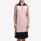休闲运动连衣裙 Adidas 女子时尚 26夏三叶草 BQ5745 阿迪达斯正品