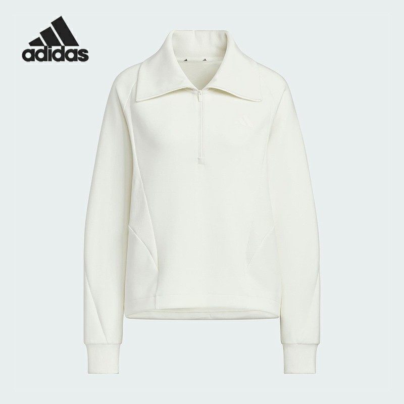 Adidas/阿迪达斯正品2025秋季款女士翻领耐穿套头衫KF2544,运动服/休闲服装,运动卫衣/套头衫,淘宝优惠券,粉丝福利购,淘宝优惠卷