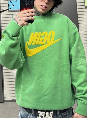 Nike/耐克正品2025冬季款男士日常圆领套头印花卫衣FV5942-310