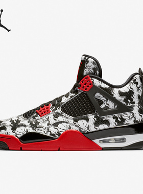 Nike/耐克正品Air Jordan 4 Tattoo AJ4男士篮球鞋BQ0897-006