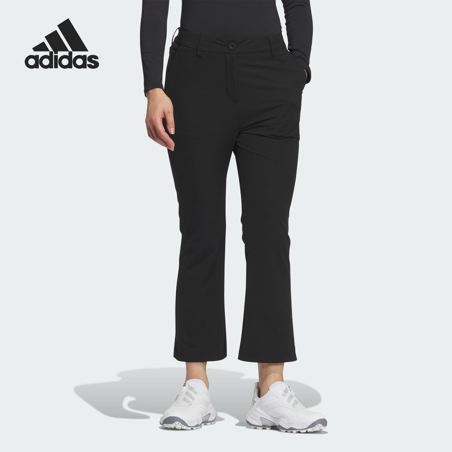 阿迪达斯女士训练户外运动九分裤