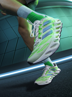 Adidas/阿迪达斯官方正品witch Fwd男女轻便透气运动跑步鞋FZ5621
