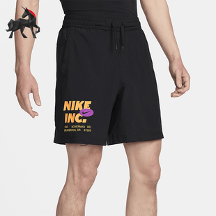 Nike/耐克正品夏季Dri-FIT男士透气系带宽松日常短裤FN3993-010