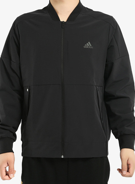 Adidas/阿迪达斯正品 男装秋季新款运动休闲立领外套 EH3777