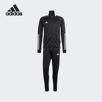 Adidas/阿迪达斯官方正品男士美式运动条纹休闲运动套装IR7843