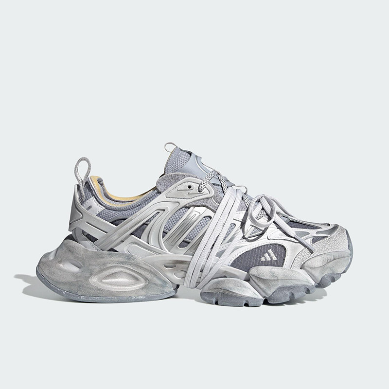 Adidas/阿迪达斯正品XLG RUNNER男女同款厚底低帮运动鞋JR9633