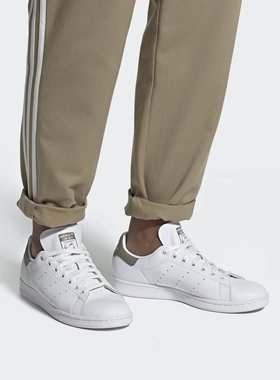 Adidas/阿迪达斯正品男女板鞋运动球鞋白色米色春秋新款 EE5798