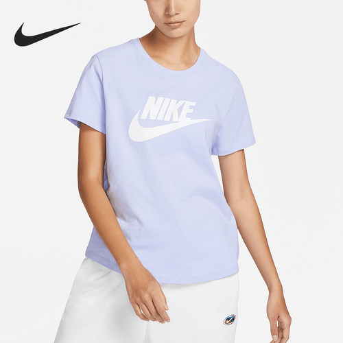 Nike/耐克正品新款女士复古运动休闲圆领短袖T恤DX7907-536