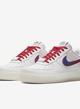 Nike/耐克官方正品男女同款系带皮革百搭休闲低帮板鞋 BQ8448-100