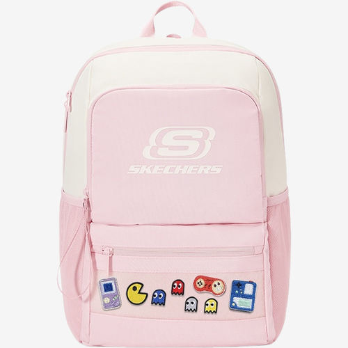 Skechers斯凯奇正品男女电脑插袋轻度防水双肩背包L424K129-0074
