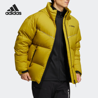 阿迪达斯男女鹅绒保暖羽绒服