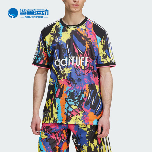 阿迪达斯男士运动短袖KD4800