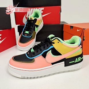 女子AF1空军一号加绒运动休闲鞋 Nike 新款 冬季 CT1985 耐克正品