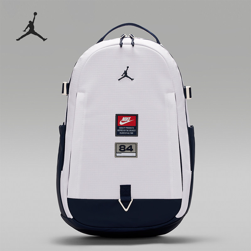 Nike/耐克正品JORDAN男女款拉链口袋个性经典双肩包IW1540-100