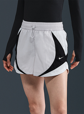 Nike/耐克正品Sportswear女士透气梭织跑步运动短裤HV4032-078