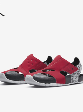 Nike/耐克正品JORDAN小童休闲运动耐磨透气轻便凉鞋CI7849-610